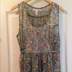 American rag floral top 2x